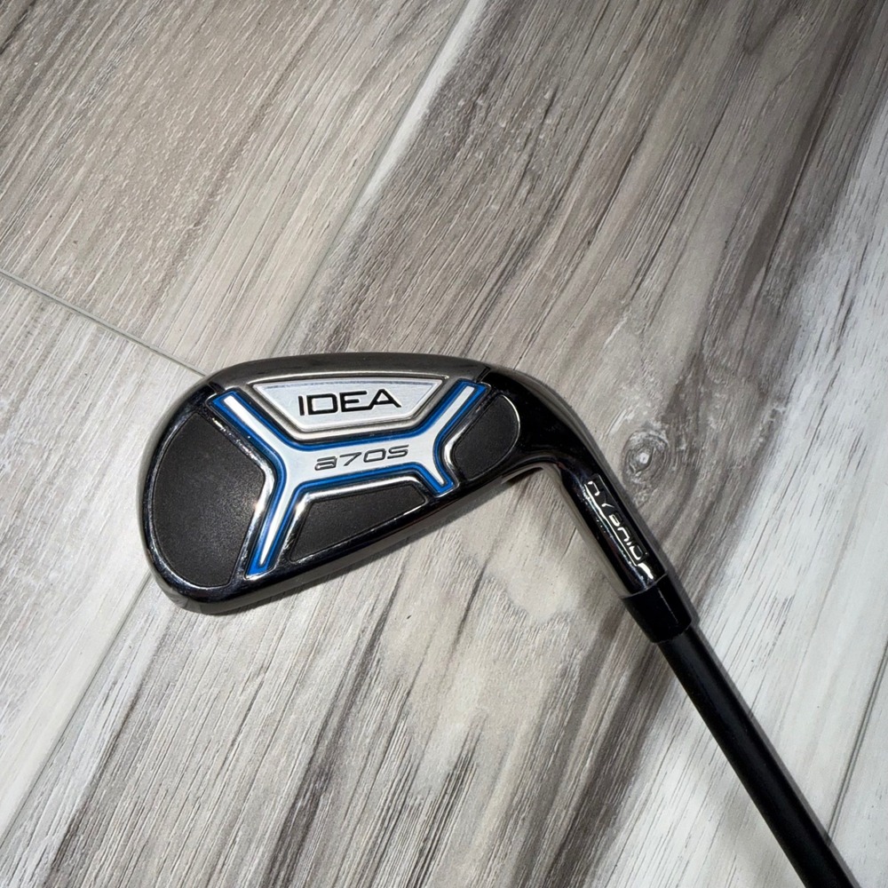 Adams Golf Idea a70S 7 Iron Golf‎ Club Mitsubishi Rayon Bassara Shaft Flex R